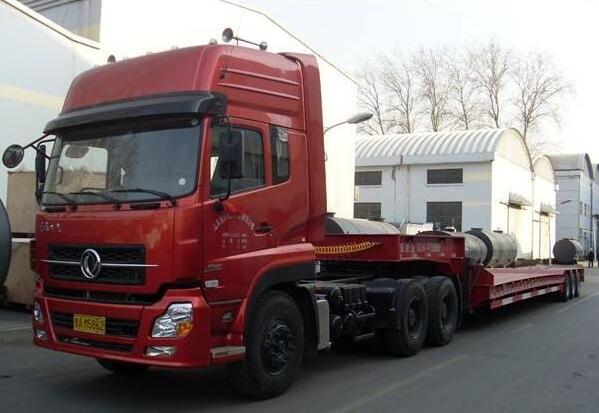 后雙橋履帶吊運輸車