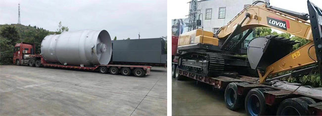 大型壓路機(jī)、挖掘機(jī)、裝載機(jī)、履帶吊等工程機(jī)械專用運(yùn)輸車